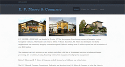 Desktop Screenshot of efmooreco.com